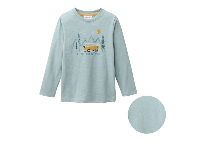 People Wear Organic Langarmshirt mit Motiv aus Bio-Baumwolle von People Wear Organic