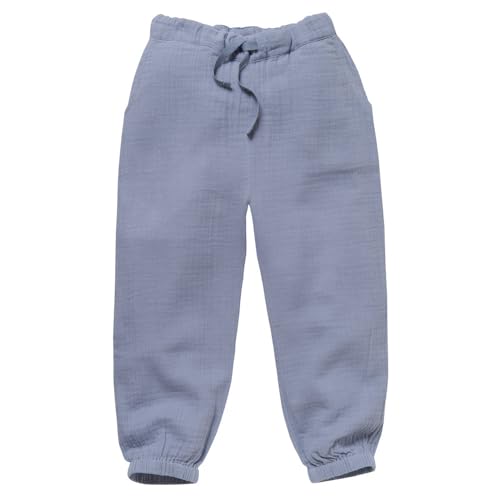 People Wear Organic Musselin-Hose taubenblau, 110 People Wear Organic Musselin-Hose taubenblau, 110 von People Wear Organic