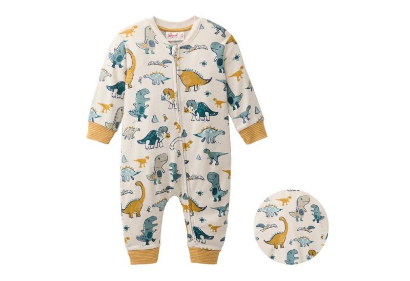 People Wear Organic Overall mit Motiv aus Bio-Baumwolle GOTS zertifiziert von People Wear Organic