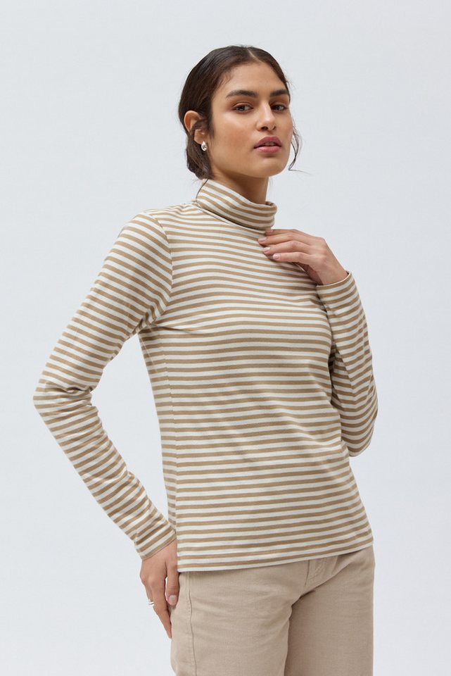 People Wear Organic Rollkragenshirt aus Bio-Baumwolle von People Wear Organic