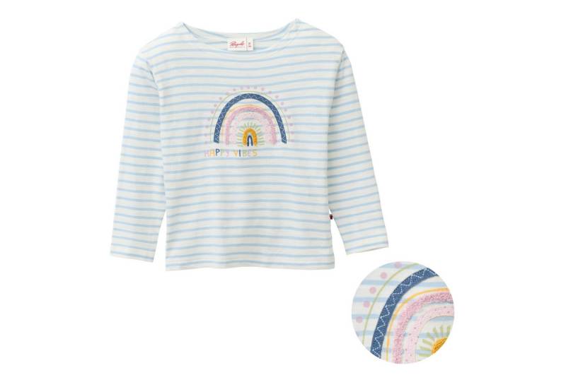 People Wear Organic Rundhalsshirt mit Motiv, aus Bio-Baumwolle GOTS zertifiziert von People Wear Organic