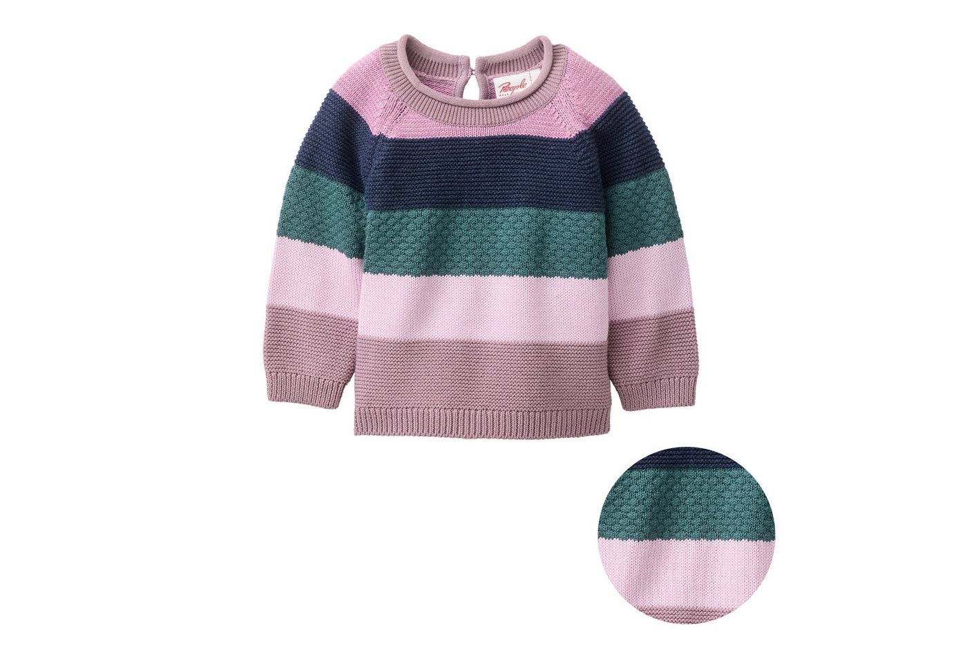 People Wear Organic Strickpullover aus Bio-Baumwolle GOTS zertifiziert von People Wear Organic