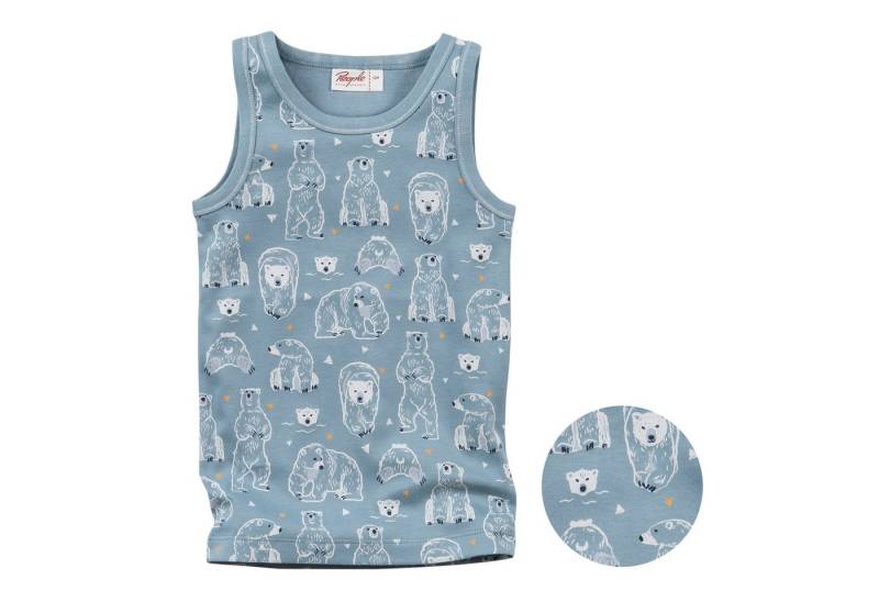 People Wear Organic Unterhemd mit Motiv, aus Bio-Baumwolle GOTS zertifiziert von People Wear Organic