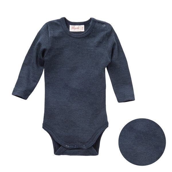 People Wear Organic Wolle-Seide Langarm-Body, in 5 Farben People Wear Organic Wolle-Seide Langarm-Body, in 5 Farben von People Wear Organic