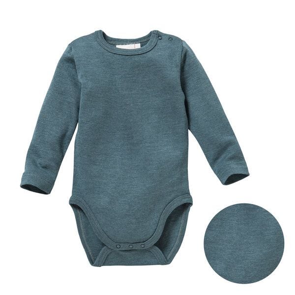 People Wear Organic Wolle-Seide Langarm-Body, in 5 Farben People Wear Organic Wolle-Seide Langarm-Body, in 5 Farben von People Wear Organic