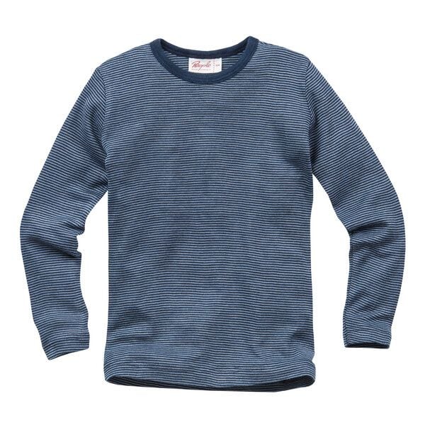 People Wear Organic Wolle Seide Langarm Shirt, rosa geringelt/ blau geringelt People Wear Organic Wolle Seide Langarm Shirt, rosa geringelt/ blau geringelt von People Wear Organic