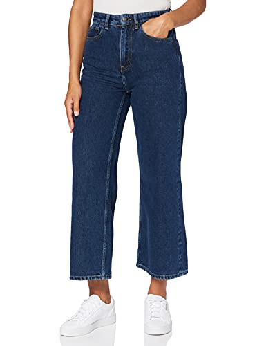 Peopletree Damen Ariel Wide Leg Flared Jeans, Blau (Blue Blue), 36 (Herstellergröße: 10) von People Tree