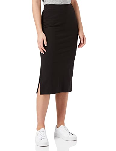 Peopletree Damen Keira Pencil Skirt Rock, Schwarz (Black Bk), 36 (Herstellergröße: 10) von People Tree