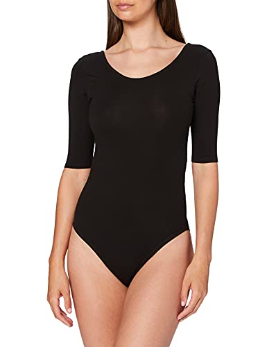 Peopletree Damen Nicole Bodysuit Body, Schwarz (Black Bk), 34 (Herstellergröße: 8) von Peopletree