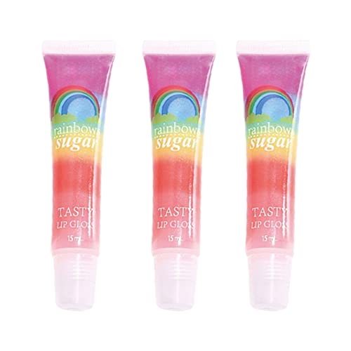 Lippentönung abziehen Lippenfärbung langlebige Farbwechsel Lipgloss wasserdichtes Lippenstift für Mädchen Mutter Geschenk 3pcs 15g/ml Farbänderung Lip Gloss von Peosaard