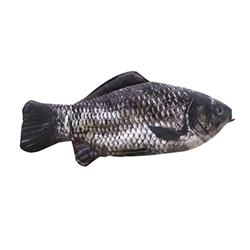 Peosaard Fischstifte Gehäuse Lustiger Stiftbeutel Karpfen -Toilettenbeutel Make -up -Hülle Schmuckbeutel Schulversorgung, Fischstifte Gehäuse von Peosaard