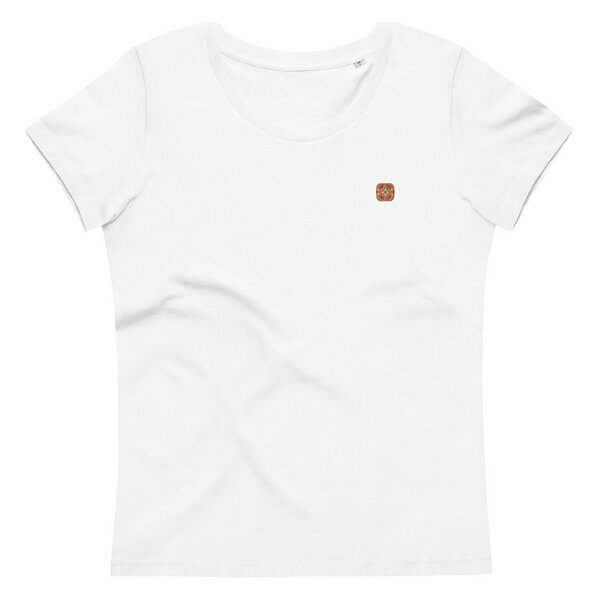 PepMelon Besticktes Frühlingsvögel Bauhaus Stil T-Shirt aus Bio-Baumwolle - Frauen von PepMelon