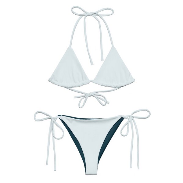 PepMelon In 23 Farben Recycelter String-Bikini-Set umweltfreundlicher Triangel-Bikini von PepMelon