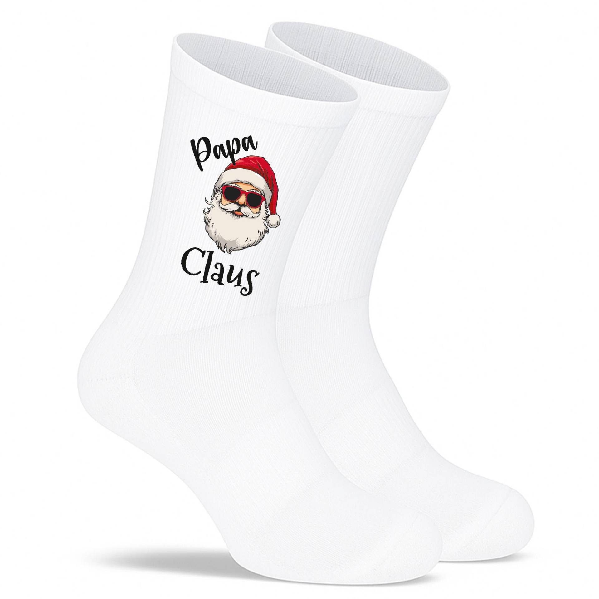 Socken „Papa Claus" - Lustige Weihnachtssocken Für Männer | Christmas Fun Socks Geschenkidee Papas Made in Europe von PepamGeschenke