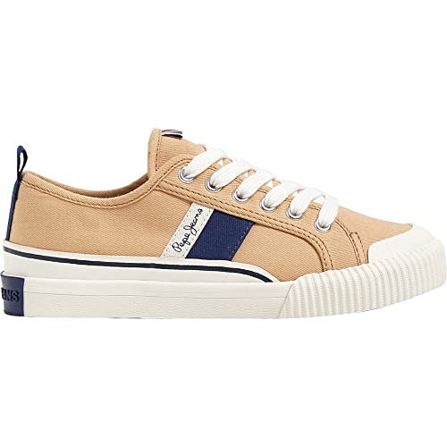 Pepe Jeans London Ottis Combi Boy Sneaker, 847SAND, 37 EU von Pepe Jeans London