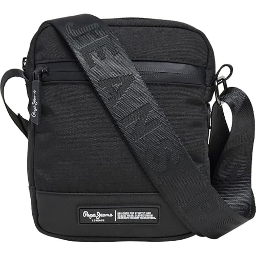 Pepe Jeans London Unisex Dustin Legend Gepäck-Messenger Bag, schwarz von Pepe Jeans London