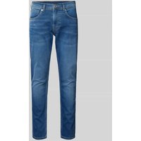 Pepe Jeans Slim Fit Jeans im 5-Pocket-Design Modell 'Gymdigo' in Jeansblau, Größe 36/32 von Pepe Jeans