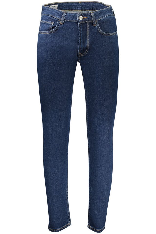 Pepe Jeans 5-Pocket-Jeans Herren Tapered Jeans in Blau mit 5 Taschen, Knopf und Reißverschluss von Pepe Jeans