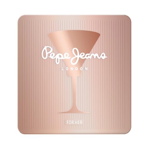 Pepe Jeans Addictive For Her Parfüm Damen Gift Set 2 Stück Geschenkset Frauen Eau de Parfum 80ml und Body Lotion 100ml Set Floral und Fruchtig Duft von Pepe Jeans
