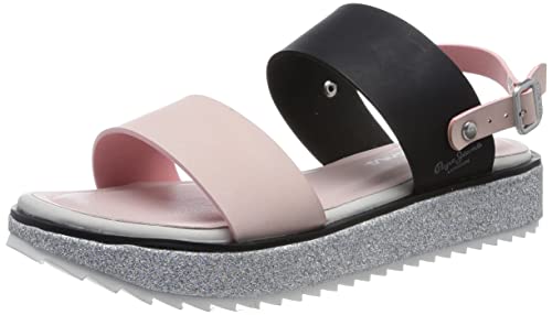 Pepe Jeans Alexa Rouse Platform Sandals, Mauve pink, 37 EU von Pepe Jeans