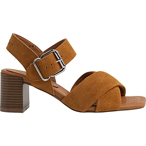 Pepe Jeans Altea Basic Mid Heels Sandals, Cognac, 25 EU von Pepe Jeans