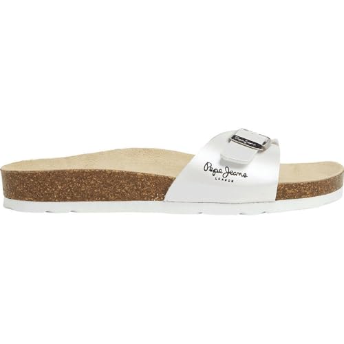 Pepe Jeans Anatomische Sandalen Oban Perlglanz Weiß von Pepe Jeans