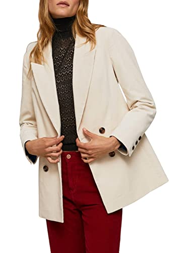 Pepe Jeans Ariel Damen Cord Blazer beige, beige, L von Pepe Jeans