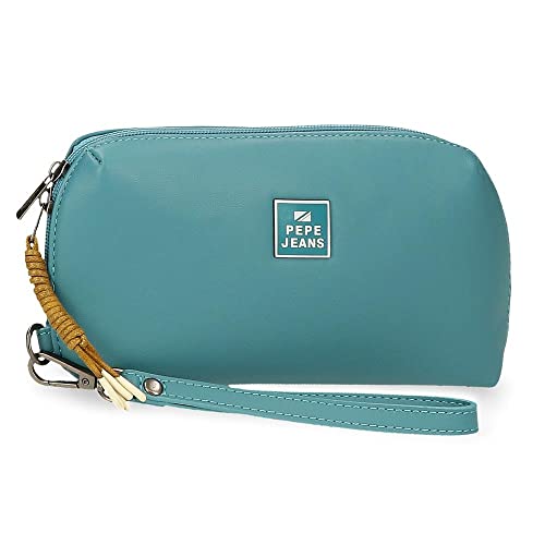 Pepe Jeans Bea Blue Handtasche 20x11x4 cm Kunstleder von Pepe Jeans