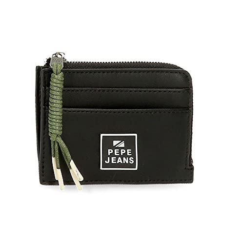 Pepe Jeans Bea Black Kartenetui 11,5x8x1,5 cm Kunstleder von Pepe Jeans