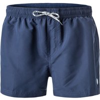 Pepe Jeans Herren Badeshorts blau Mikrofaser unifarben von Pepe Jeans