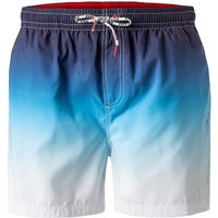 Pepe Jeans Herren Badeshorts blau Mikrofaser unifarben von Pepe Jeans