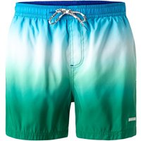 Pepe Jeans Herren Badeshorts blau Mikrofaser unifarben von Pepe Jeans