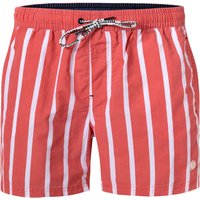 Pepe Jeans Herren Bademoden rot Mikrofaser Gestreift von Pepe Jeans