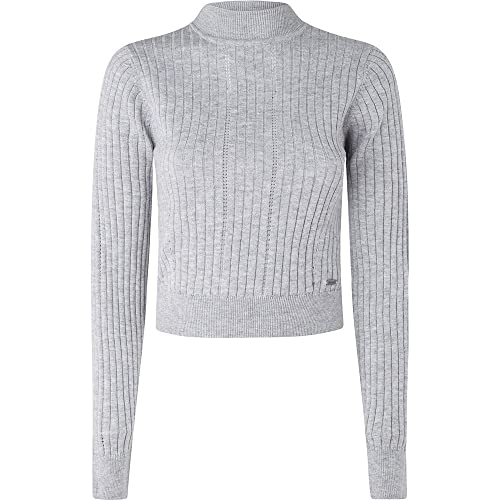 Pepe Jeans Baloon Damen Lange Ärmel, 933grey Marl, Large von Pepe Jeans