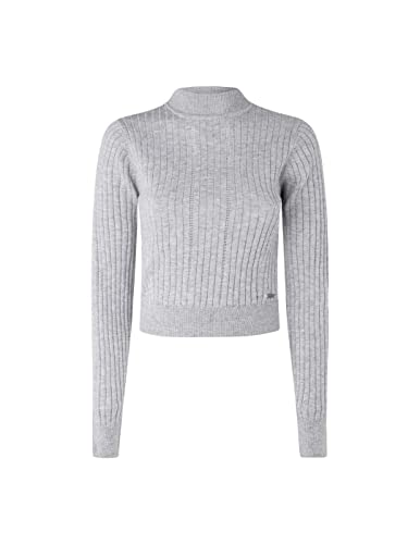 Pepe Jeans Baloon Damen Lange Ärmel, 933grey Marl, Large von Pepe Jeans