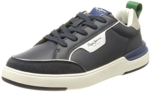 Pepe Jeans Baxter Basic Boy Sneaker, 595NAVY, 35 EU von Pepe Jeans