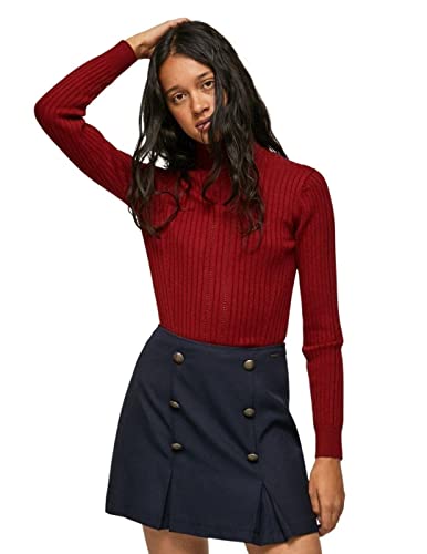 Pepe Jeans Damen Bella Langer rmel, 286burnt Red, L EU von Pepe Jeans