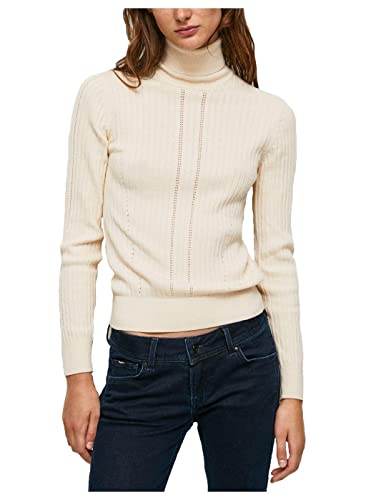 Pepe Jeans Damen Bella Langer rmel, 804ivory, L EU von Pepe Jeans