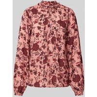 Pepe Jeans Blusenshirt mit kurzer Knopfleiste Modell 'BELLA' in Rose, Größe M von Pepe Jeans