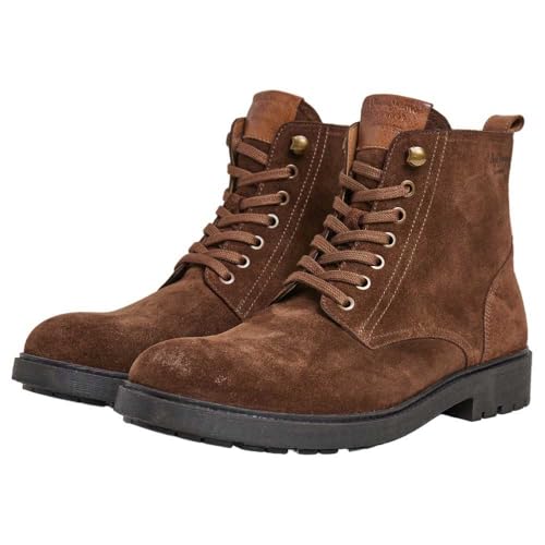 Pepe Jeans Braune Fred Earth Lederstiefeletten von Pepe Jeans