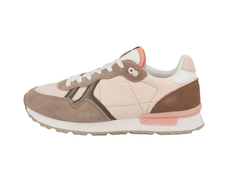 Pepe Jeans Brit Camp Damen Sneaker Turnschuhe, Sportschuhe, Freizeitschuhe, Halbschuhe, Schnürschuhe von Pepe Jeans