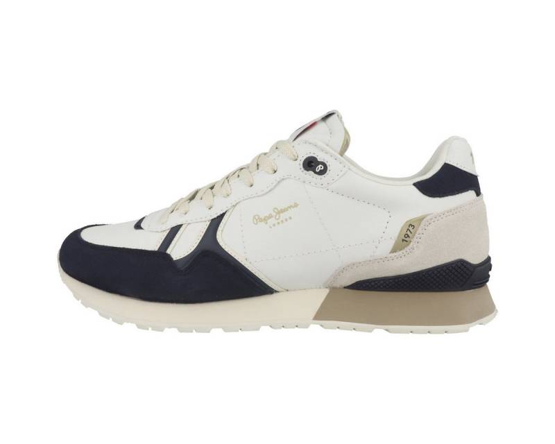 Pepe Jeans Brit Ivy Herren Sneaker Turnschuhe, Sportschuhe, Freizeitschuhe, Halbschuhe, Schnürschuhe von Pepe Jeans