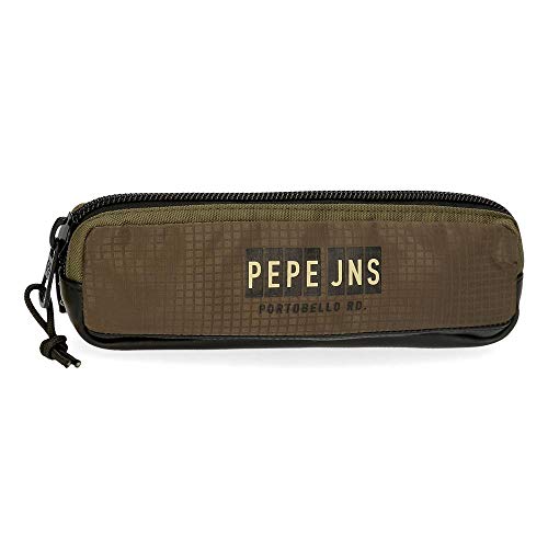 Pepe Jeans Caden Federmäppchen Grün 22x7x3 cms Polyester von Pepe Jeans