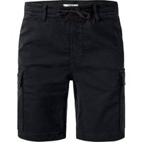 Pepe Jeans Herren Cargoshorts schwarz Baumwolle Slim Fit von Pepe Jeans