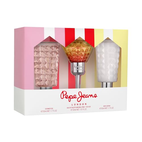 Pepe Jeans Cocktail Edition For Her Parfüm Frauen Geschenkset Damen aus 3 Teilen Eau de Toilette Damen 30ml Körperlotion 50ml und Duschgel 50ml Set Blumiger, Fruchtiger und Tropischer Duft für Frauen Pepe Jeans Cocktail Edition For Her Parfüm Frauen Geschenkset Damen aus 3 Teilen Eau de Toilette Damen 30ml Körperlotion 50ml und Duschgel 50ml Set Blumiger, Fruchtiger und Tropischer Duft für Frauen von Pepe Jeans