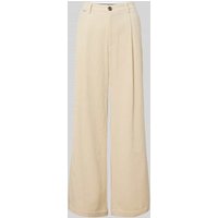 Pepe Jeans Cordhose mit Label-Detail Modell 'DANNA' in Offwhite, Größe XS von Pepe Jeans