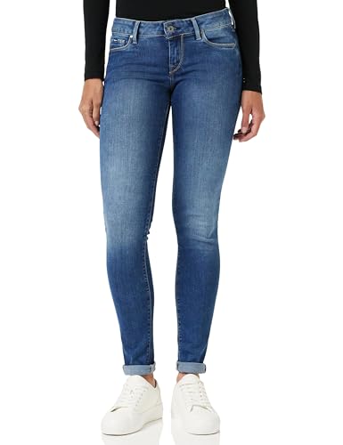 Pepe Jeans Damen Jeans Soho, Blau (Denim-z63), 26W / 30L von Pepe Jeans