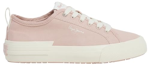 Pepe Jeans Damen Allen Band W Sneaker, Pink (Pinkish Pink), 4 von Pepe Jeans