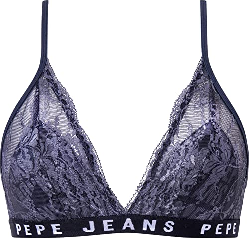 Pepe Jeans Damen Allover C Lace A Bra, Black (Black), M von Pepe Jeans