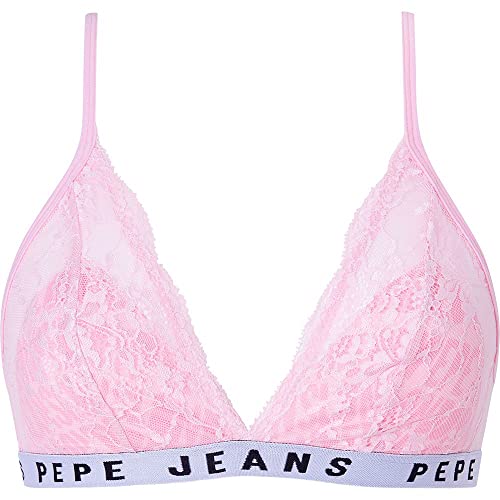 Pepe Jeans Damen Allover C Lace A Bra, Pink (Pink), L von Pepe Jeans